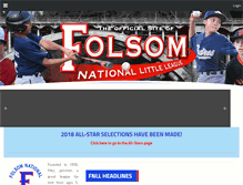 Tablet Screenshot of folsomnational.com